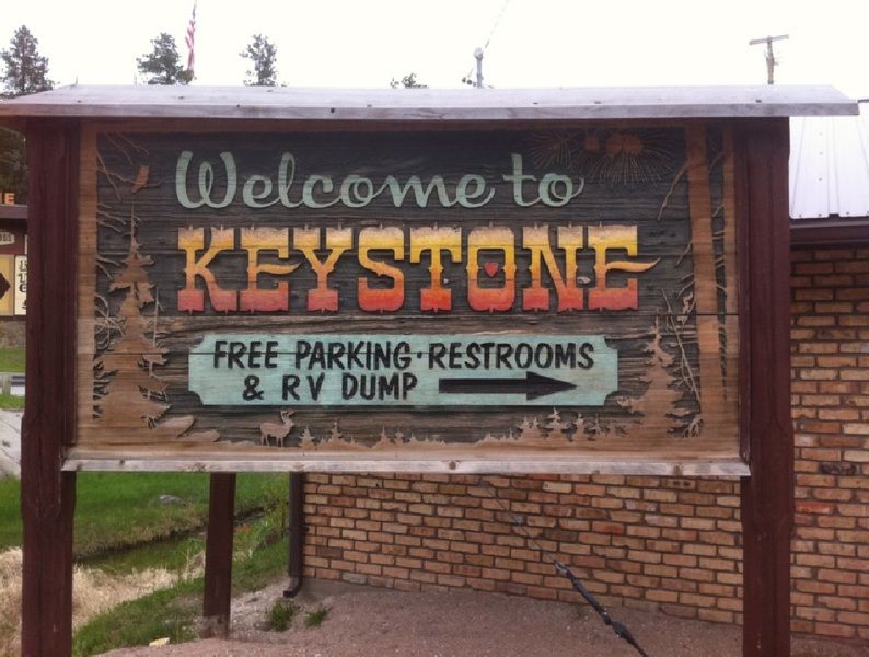The Brookside Motel / Mt. Rushmore Keystone Luaran gambar